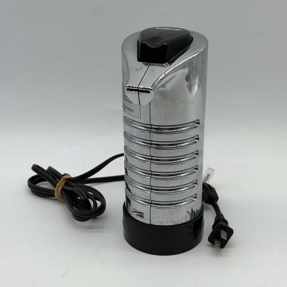 Vintage CONAIR Instant Hot Lather Shaving Cream Machine Chrome Look Model HLM11L